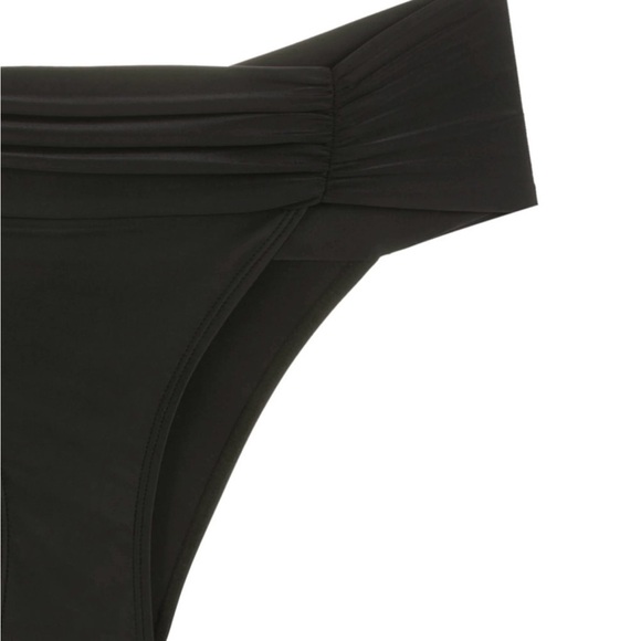Lygia& Nanny Jasper ruched black bikini bottoms- NWT size 38- XS/2 - Picture 4 of 7